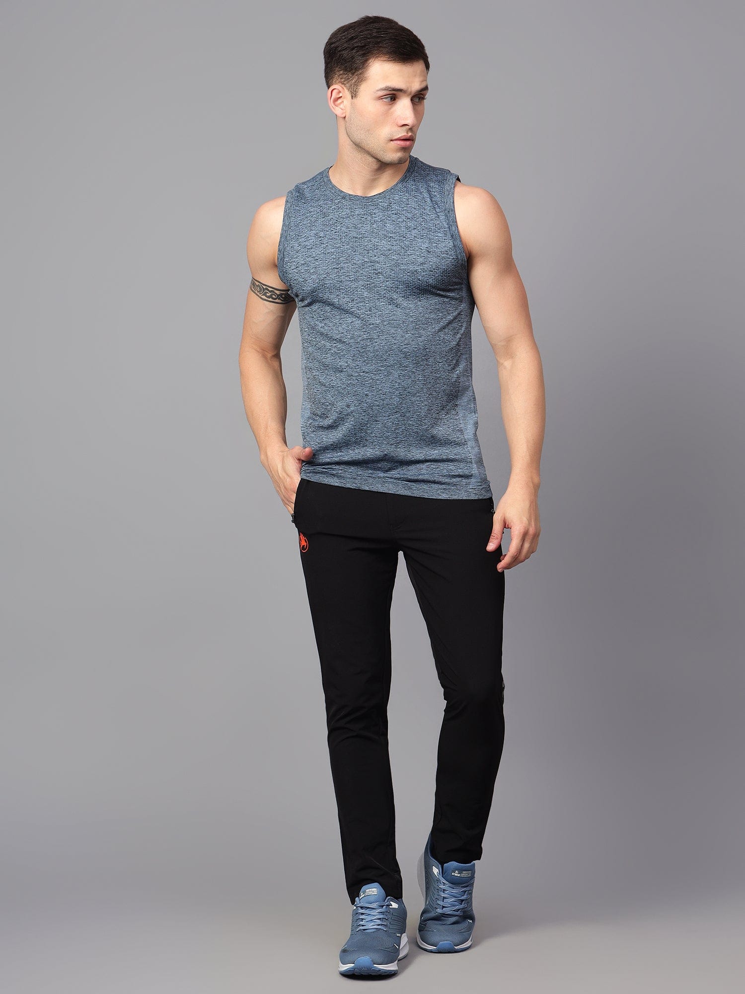 trenz Men's Vest Seamless Training Men's Vest trenz Men's Vest Seamless Training Men's Vest