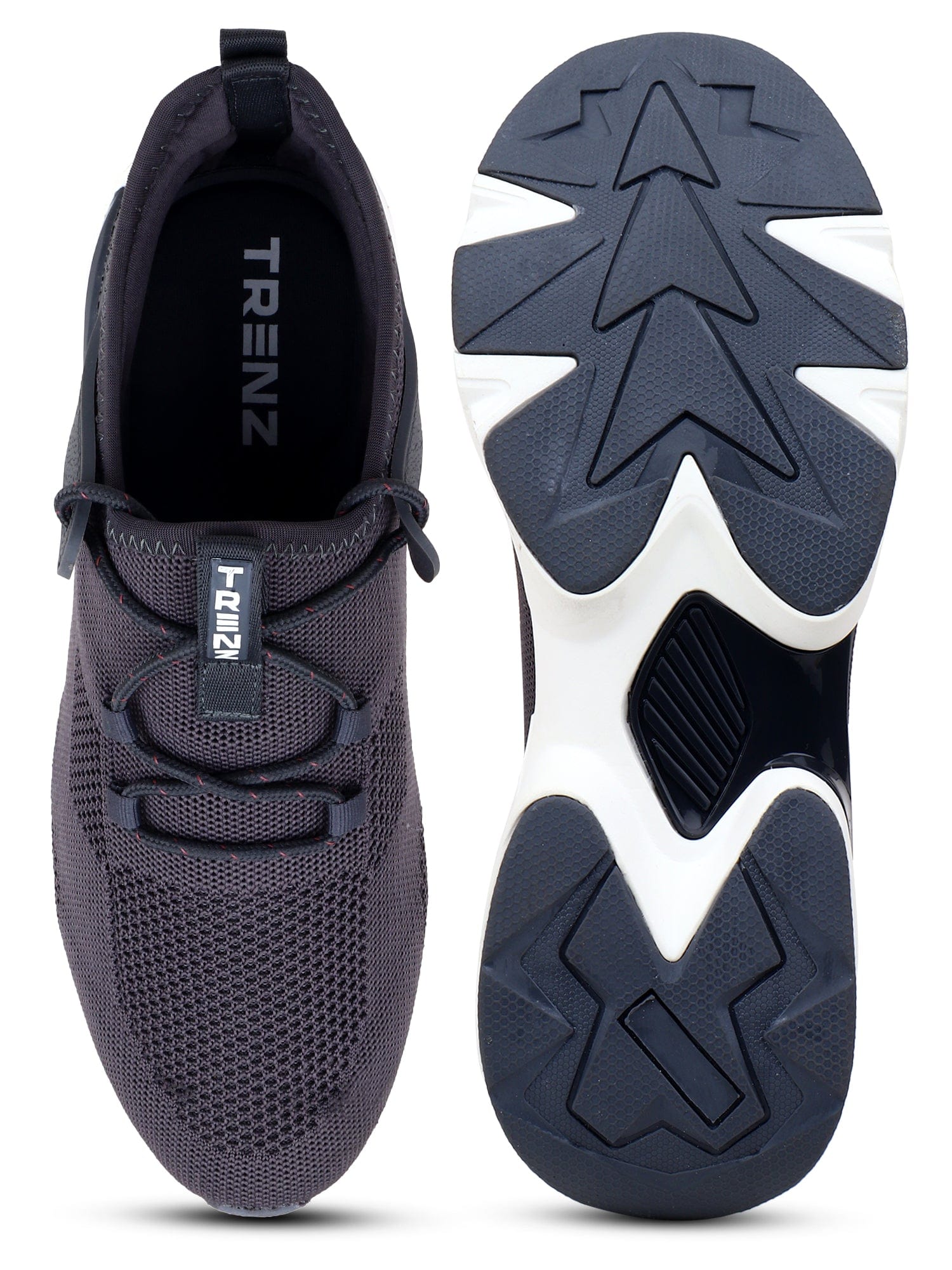 trenz Mens Running Shoes HOBBIT- GREY trenz Mens Running Shoes HOBBIT- GREY