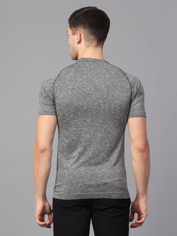 trenz MENS T-SHIRTS Seamless Active Stripe T-Shirt trenz MENS T-SHIRTS Seamless Active Stripe T-Shirt