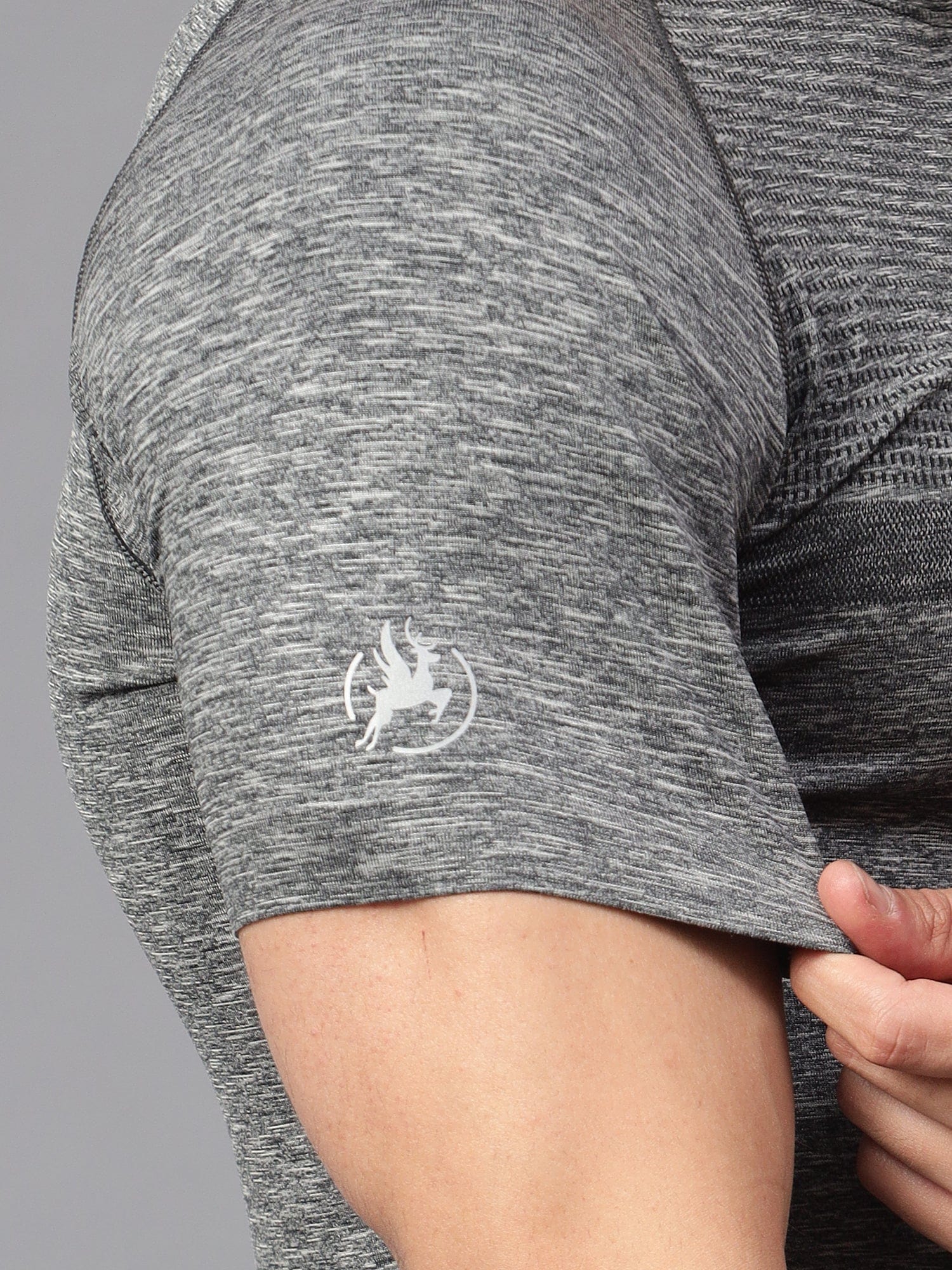trenz MENS T-SHIRTS Seamless Active Stripe T-Shirt trenz MENS T-SHIRTS Seamless Active Stripe T-Shirt