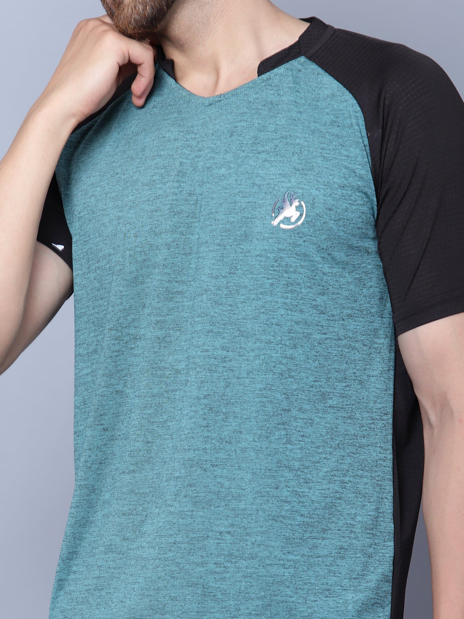 Colorblock Tee Dark Blue - trenz Colorblock Tee Dark Blue - trenz