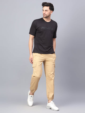 Fighter Men's T-Shirt Black - trenz Fighter Men's T-Shirt Black - trenz