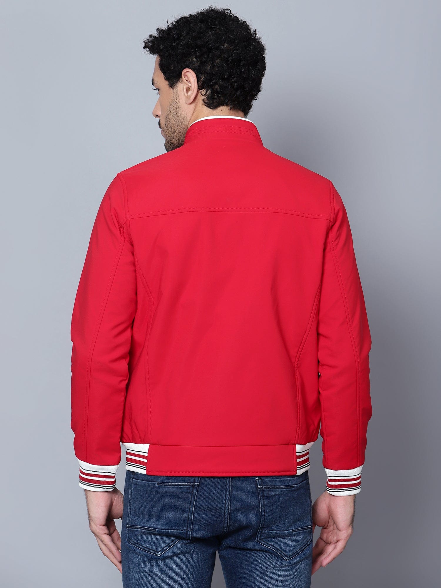 Racer Bomber Rib Jacket - trenz Racer Bomber Rib Jacket - trenz