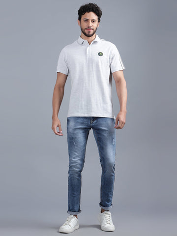 Striper Taped T-Shirt - trenz Striper Taped T-Shirt - trenz