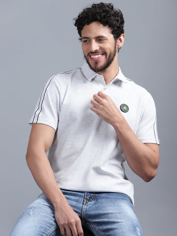 Striper Taped T-Shirt - trenz Striper Taped T-Shirt - trenz