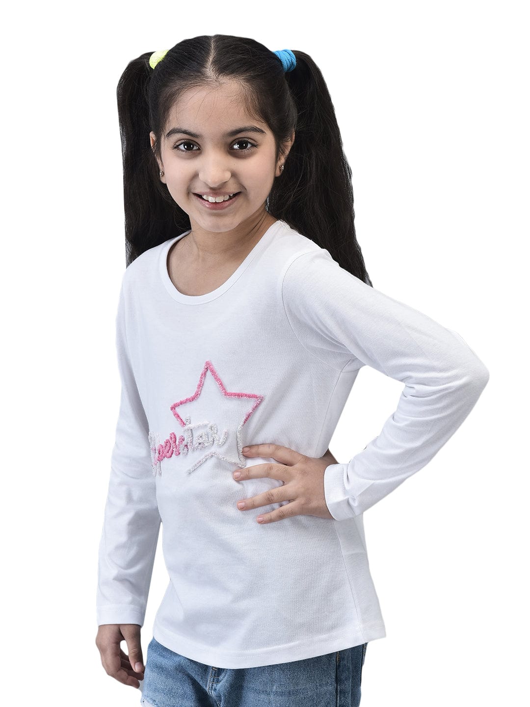 Superstar Fuzzy Embroidered Tshirt - trenz Superstar Fuzzy Embroidered Tshirt - trenz