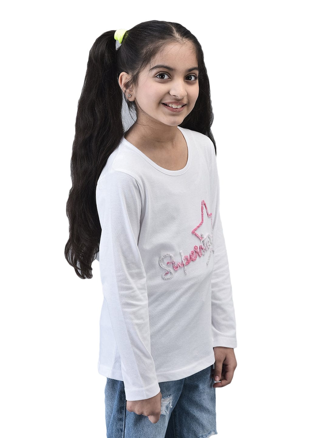 Superstar Fuzzy Embroidered Tshirt - trenz Superstar Fuzzy Embroidered Tshirt - trenz