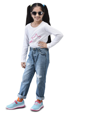 Superstar Fuzzy Embroidered Tshirt - trenz Superstar Fuzzy Embroidered Tshirt - trenz