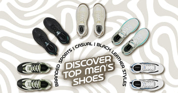 Discover Top Men's Shoes: Branded Sports, Casual, and Black Leather Styles - trenz