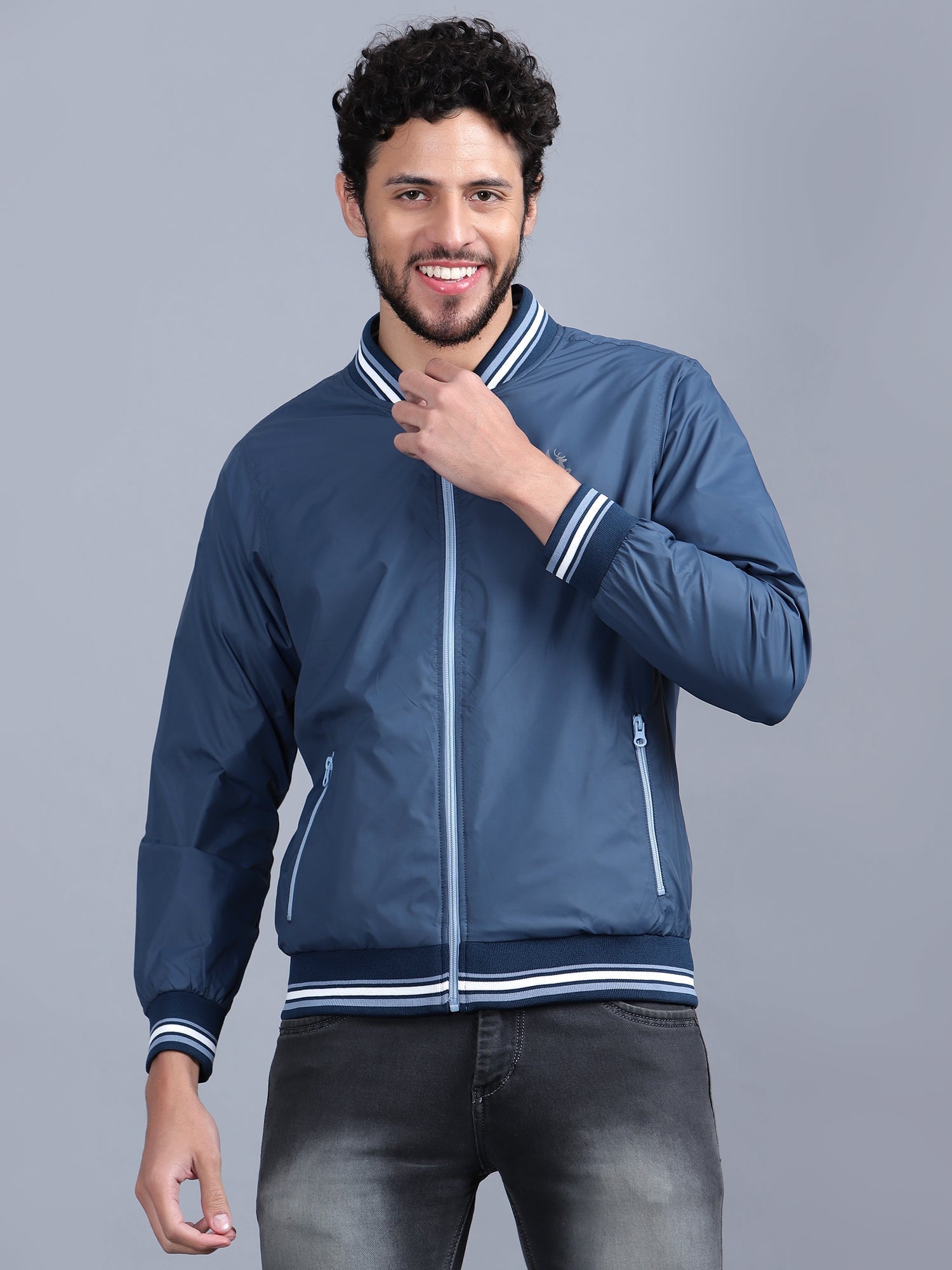 Air Flow Reversible Jacket 2XL BLUE Trenz by Shiv Naresh