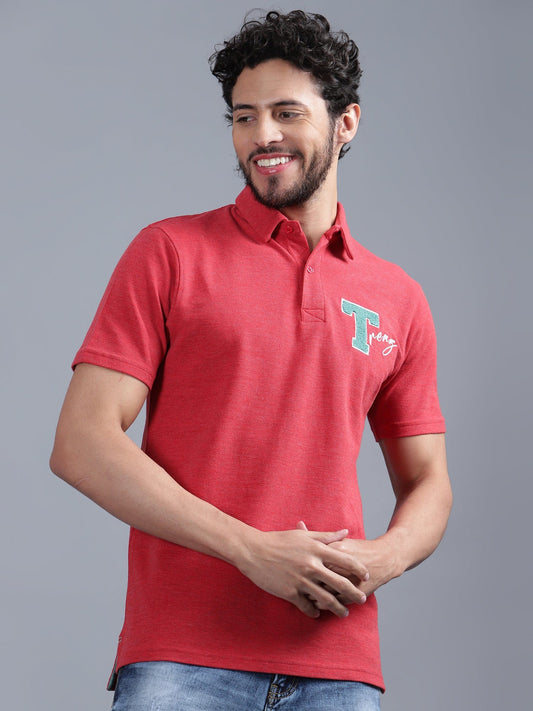 Brandlove Polo T-Shirt Tango Red - trenz