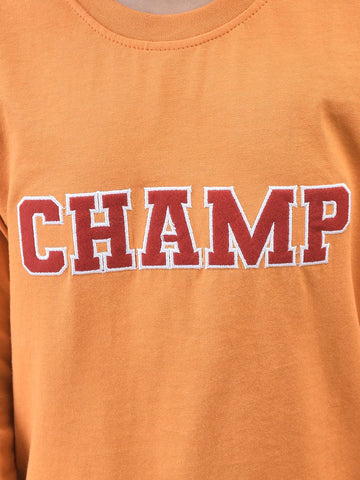 Champ Varsity Patch Tshirt - trenz