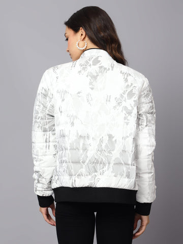 City-Chic White Puffer Jacket - trenz