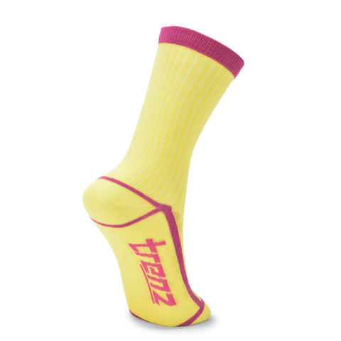 Colorblocked Crew Socks - trenz