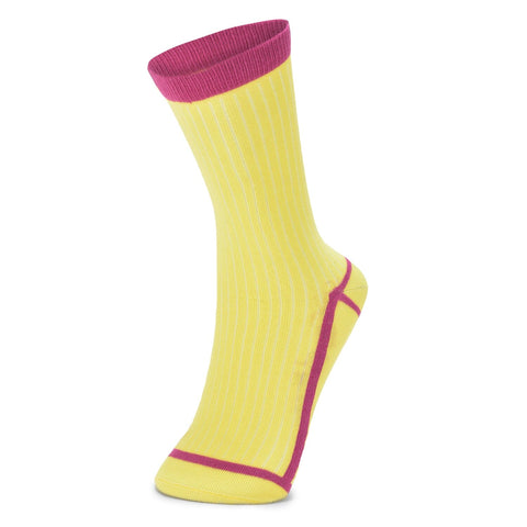 Colorblocked Crew Socks - trenz