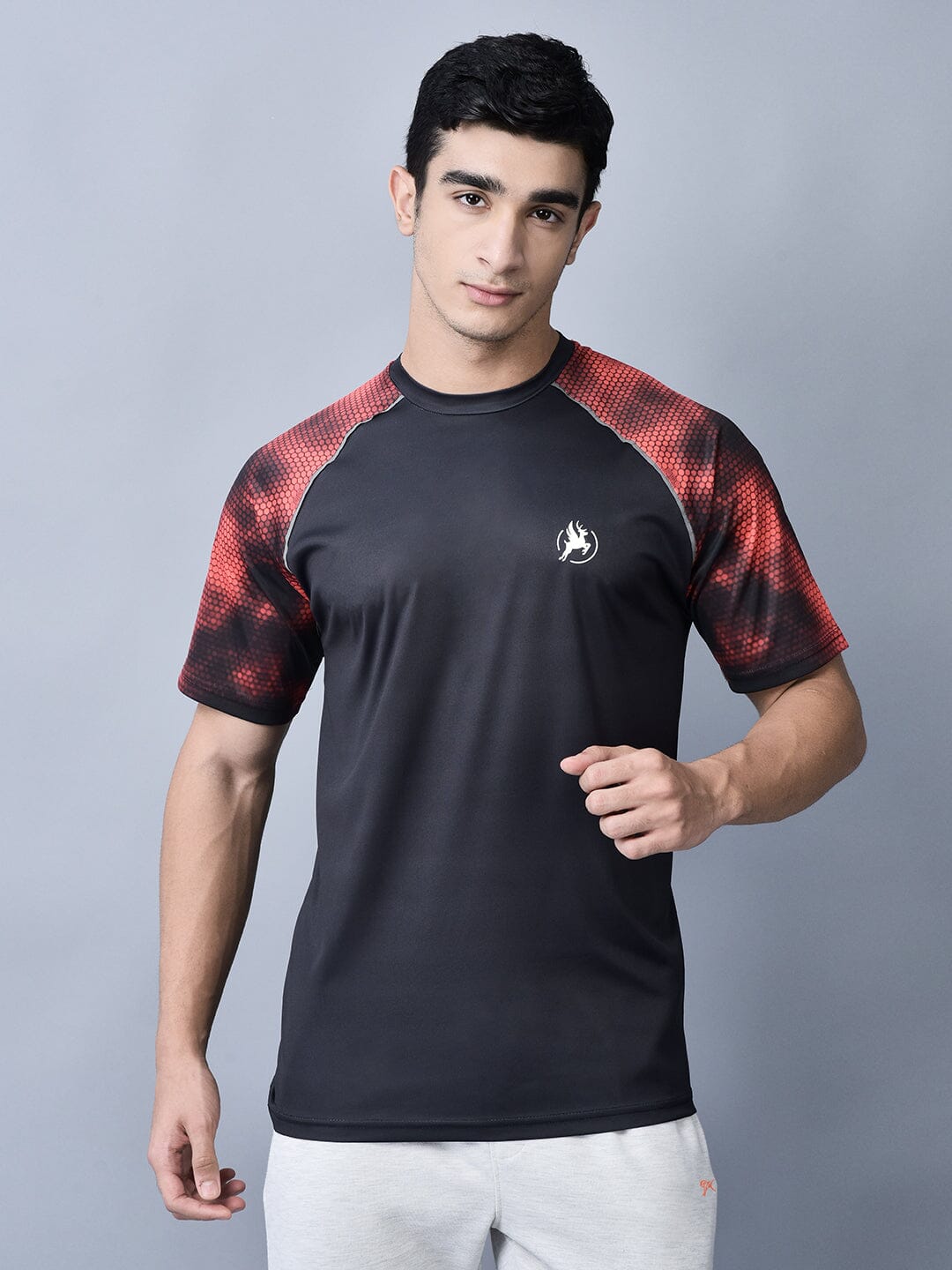 Field Performance T-Shirt Black/Red