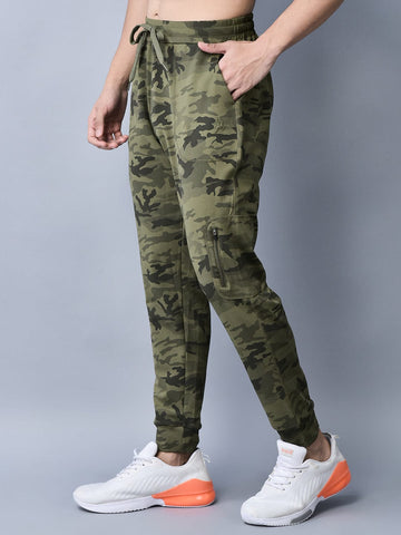 Men's Joggers Camouflage Print - trenz