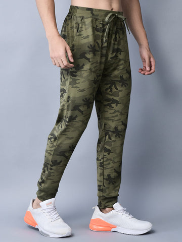 Men's Joggers Camouflage Print - trenz