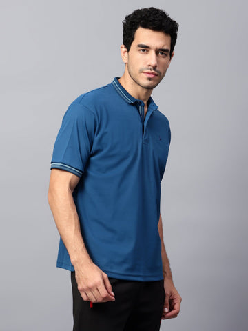 Men's Ultra Polo T-Shirt Airforce - trenz