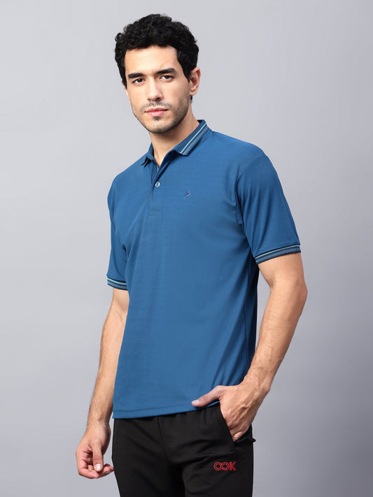 Men's Ultra Polo T-Shirt Airforce - trenz