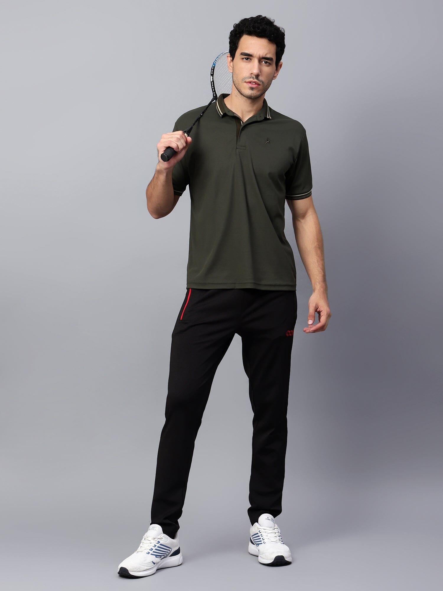 Men's Ultra Polo T-Shirt Olive - trenz