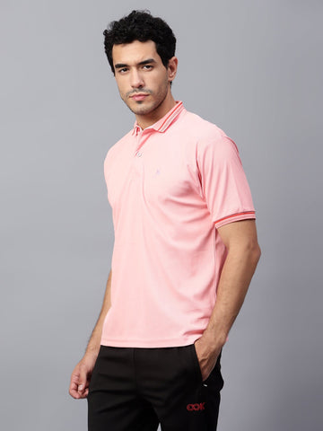 Men's Ultra Polo T-Shirt Peach - trenz