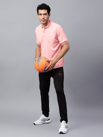 Men's Ultra Polo T-Shirt Peach - trenz