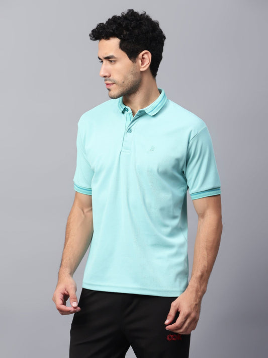 Men's Ultra Polo T-Shirt Sea Green - trenz