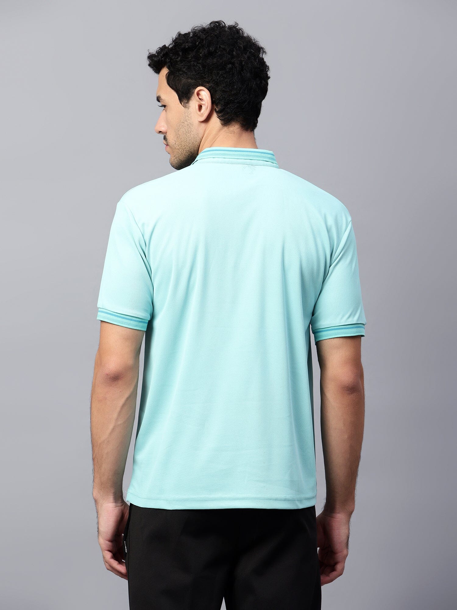 Men's Ultra Polo T-Shirt Sea Green - trenz