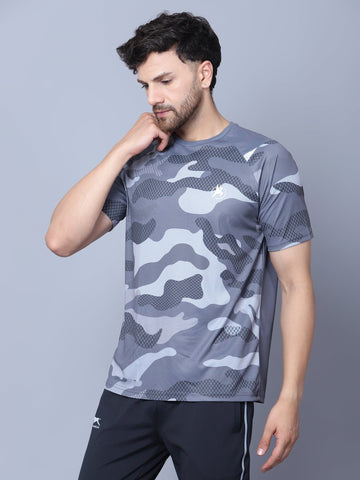 Performance Camo Jersey Grey - trenz