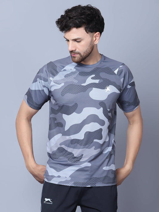 Performance Camo Jersey Grey - trenz