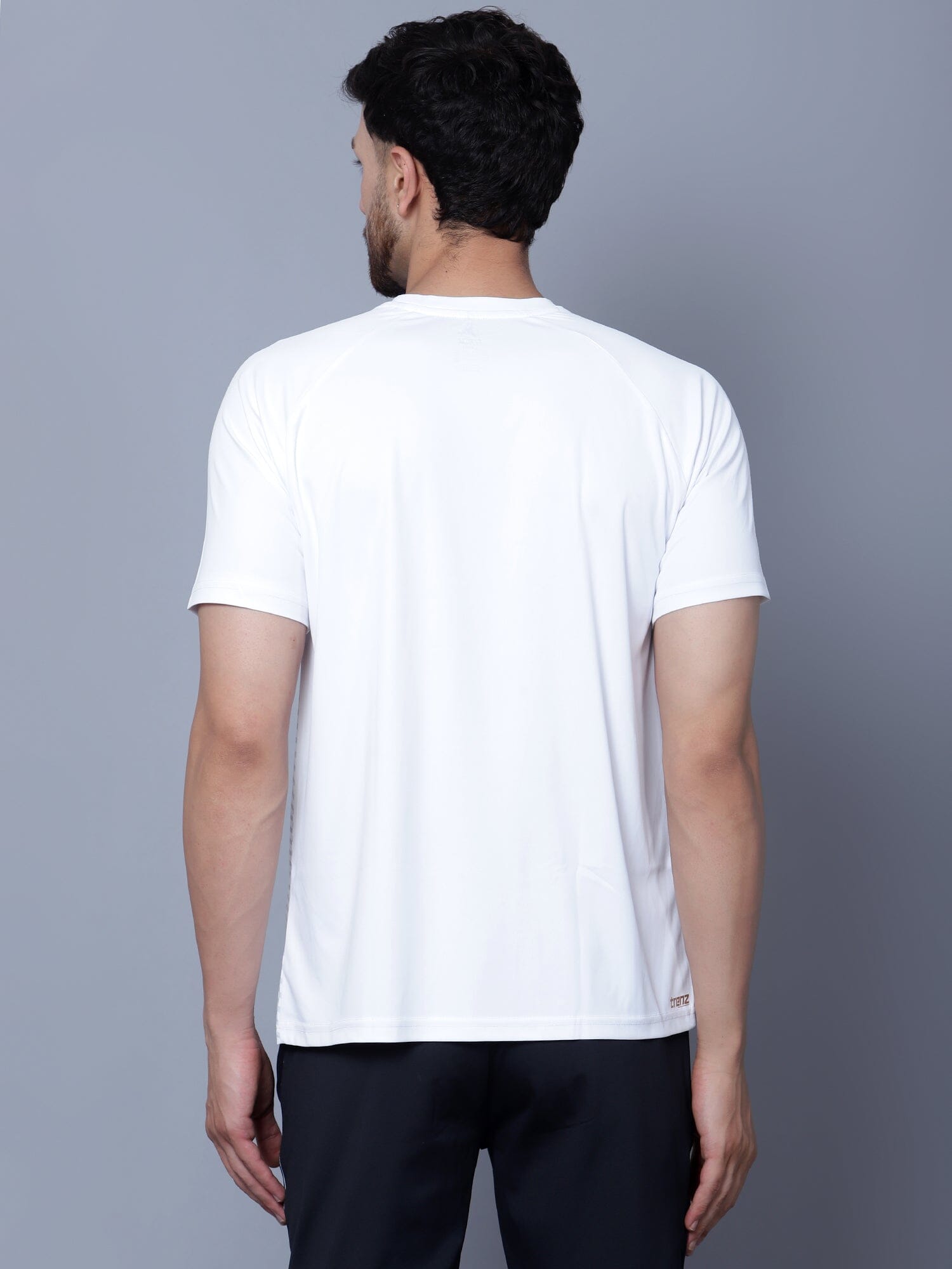 Performance Printed Jersey White/Black - trenz