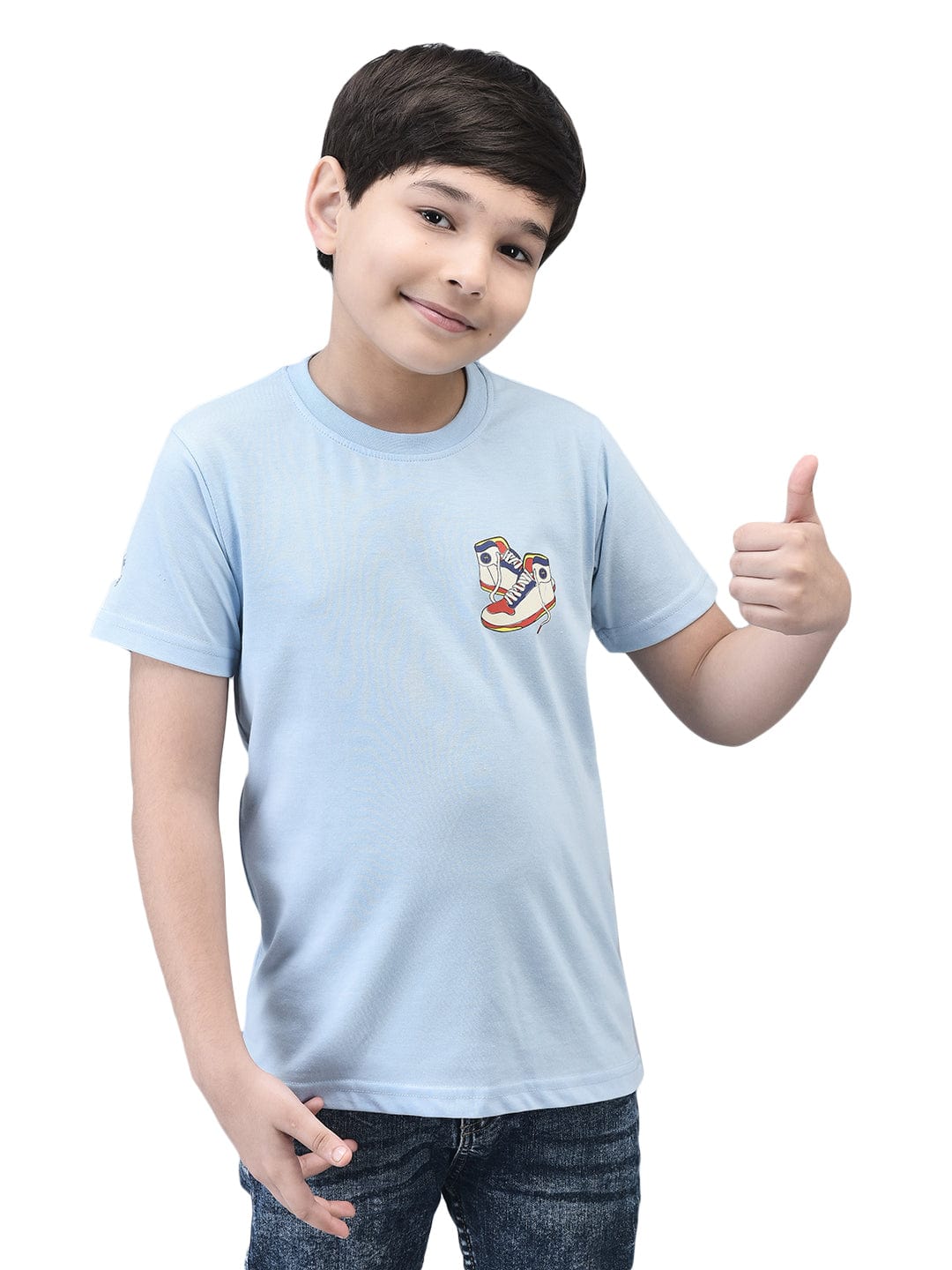 Printed Cotton Cool Sports Tshirt - trenz