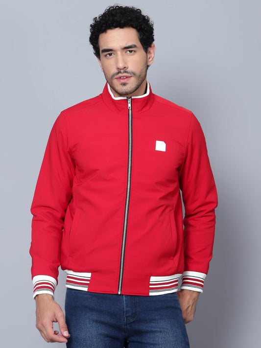 Racer Bomber Rib Jacket - trenz