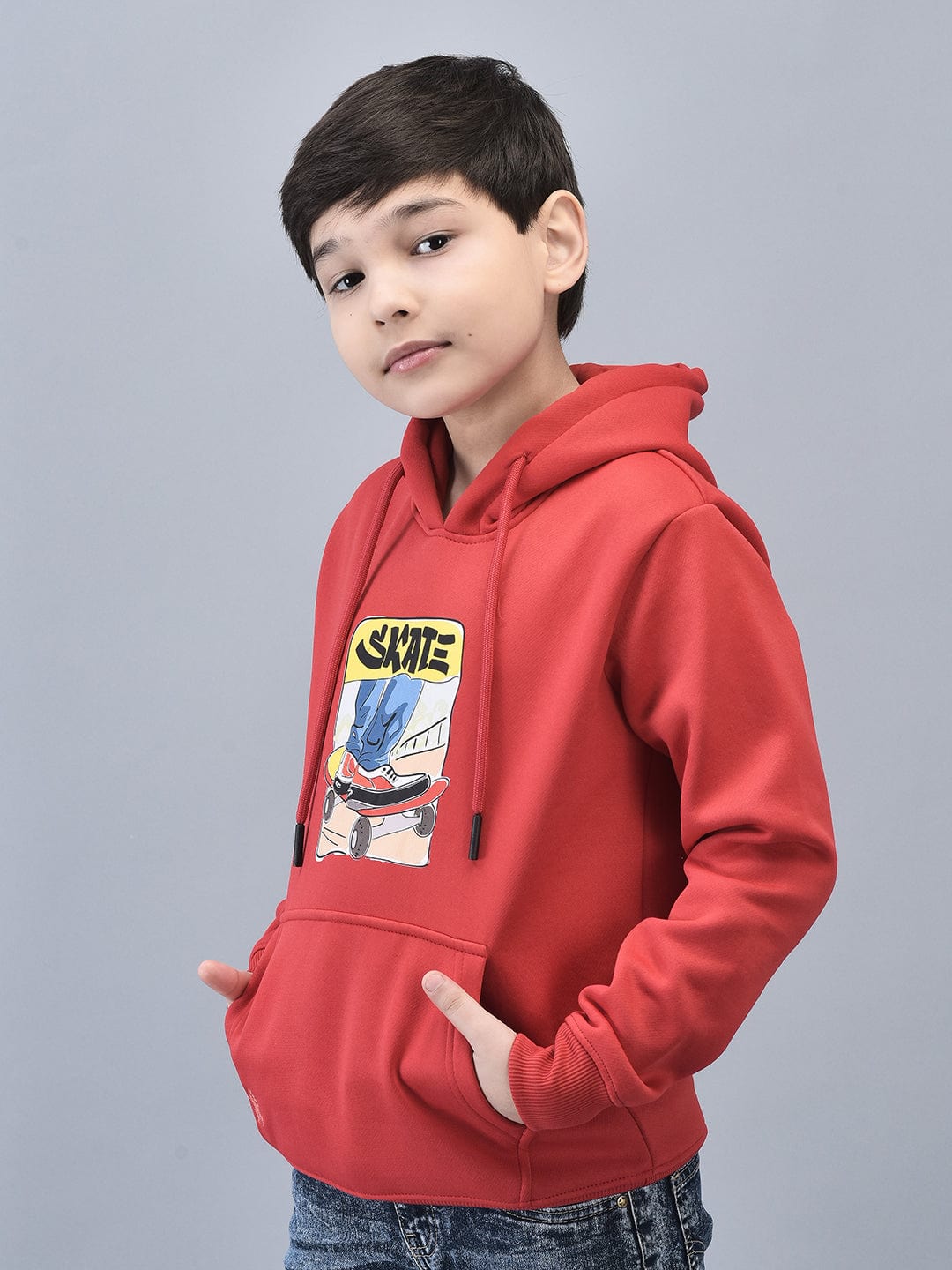 Skate-All-Day Hoodie Sweatshirt Kids - trenz