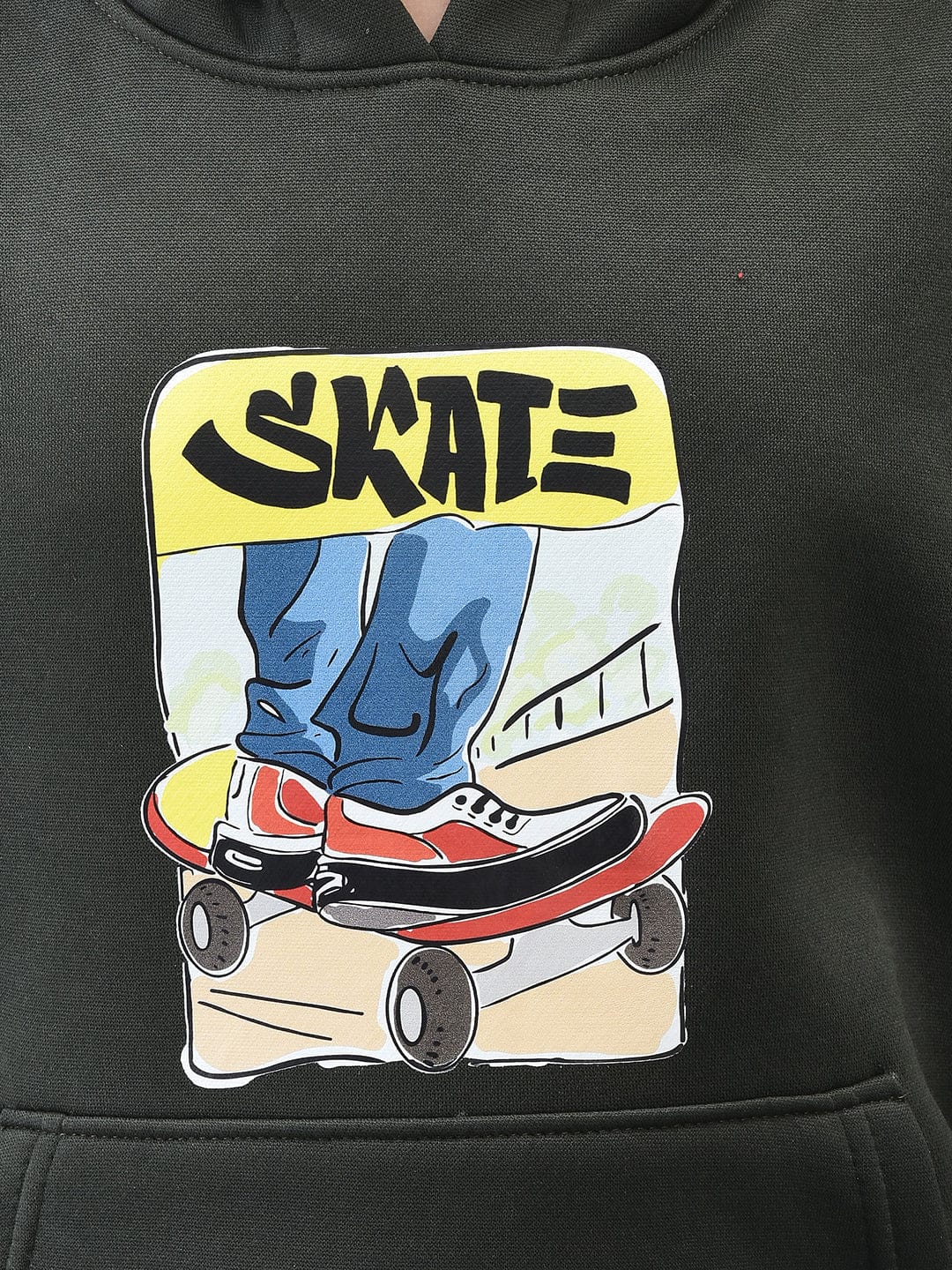 Skate-All-Day Hoodie Sweatshirt Kids - trenz
