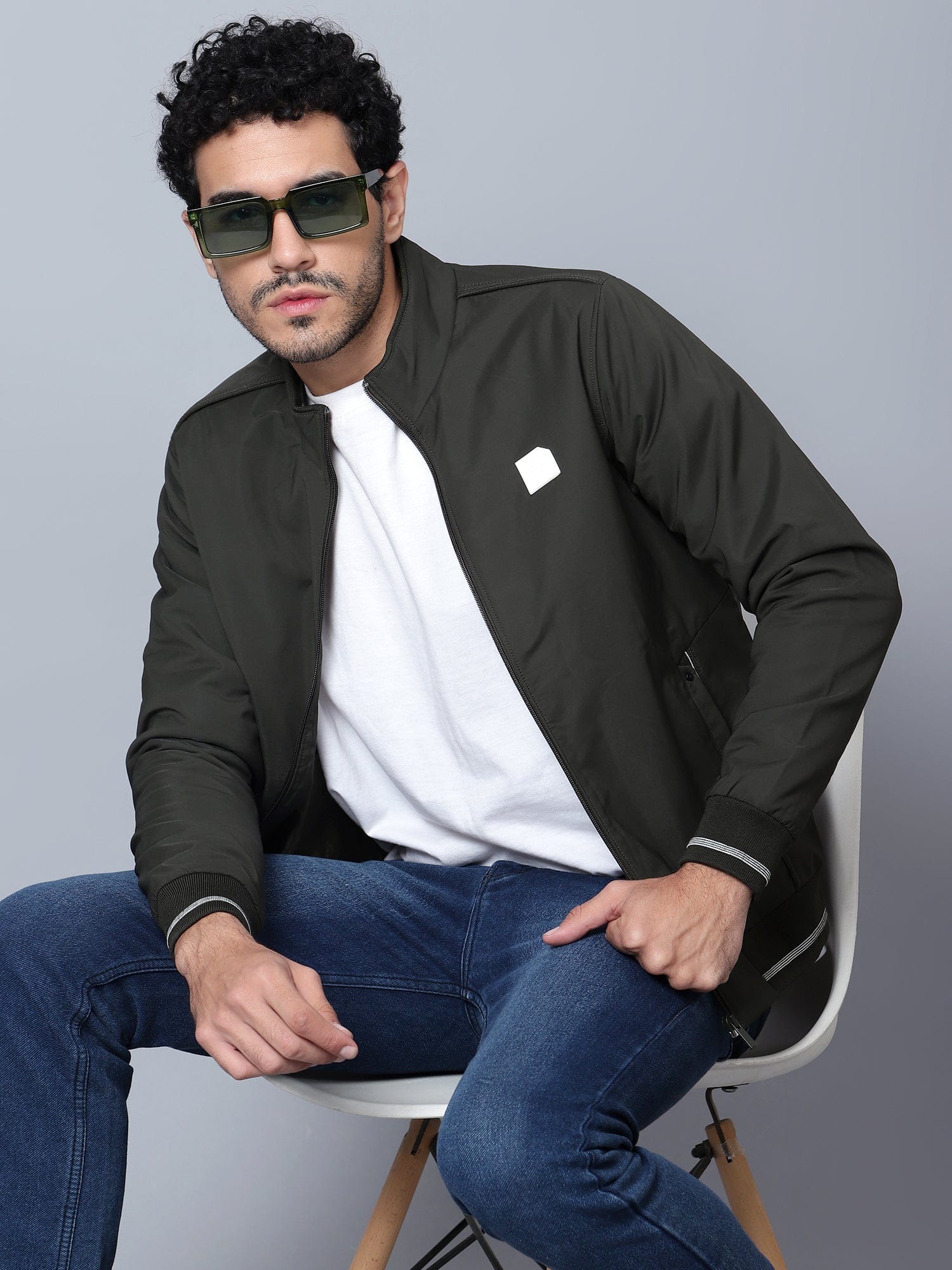 VersaMod Trendsetter Olive Green Jacket - trenz